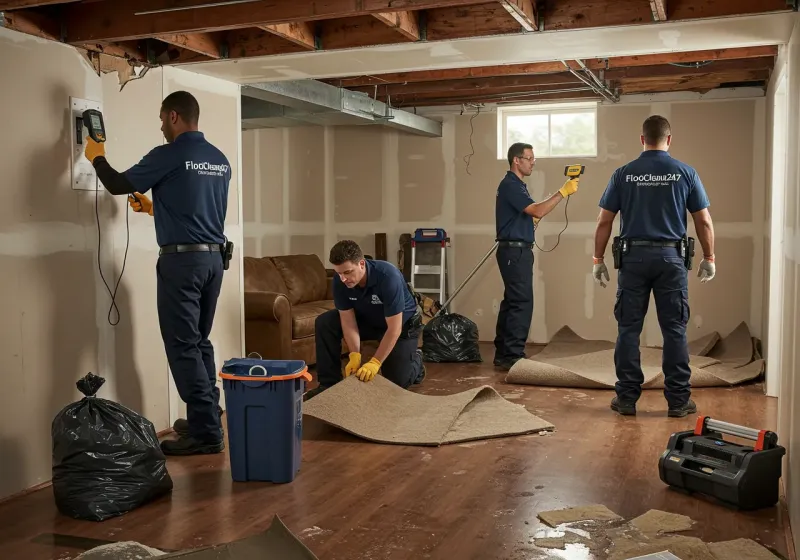 Flood DamageMaterial Assessment and Debris Removal process in Liberty, UT